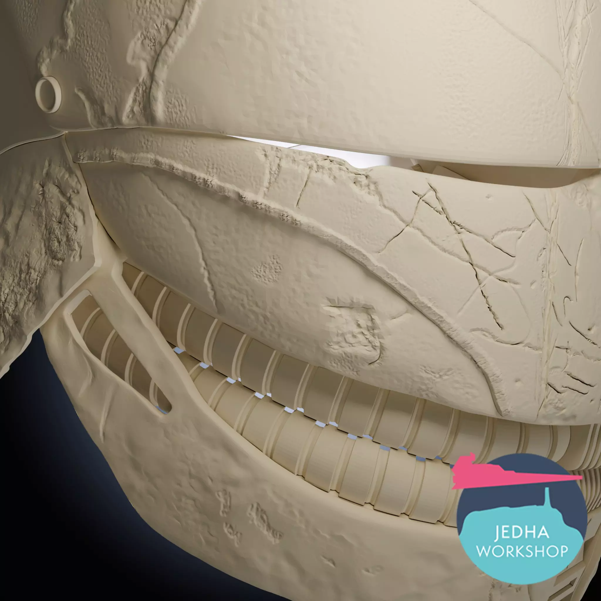 Qimir The Stranger Helmet V2 3D Print Files The Acolyte 3D print model_12