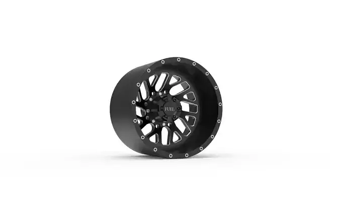 fuel off road REAR TRITON wheel 3d print model 3D print model