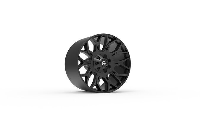 fuel off road TWITCH wheel 3d print model 3D print model