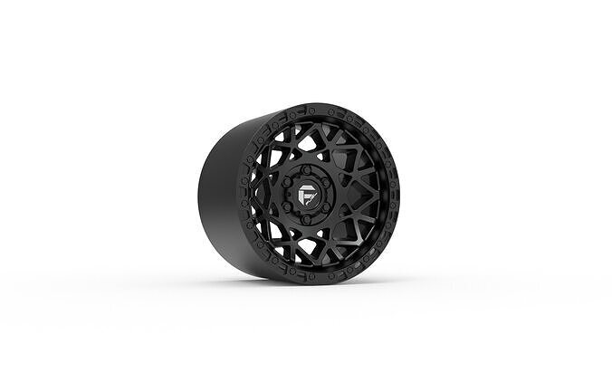 fuel off road UNIT wheel 3d print model 3D print model