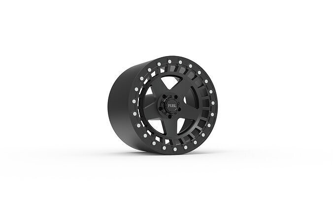 fuel off road warp beadlock wheel 3d print model 3D print model