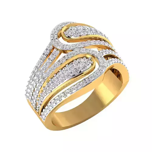 Women Ring Render 3dm STL MTL SLC JCD OBJ FBX Details