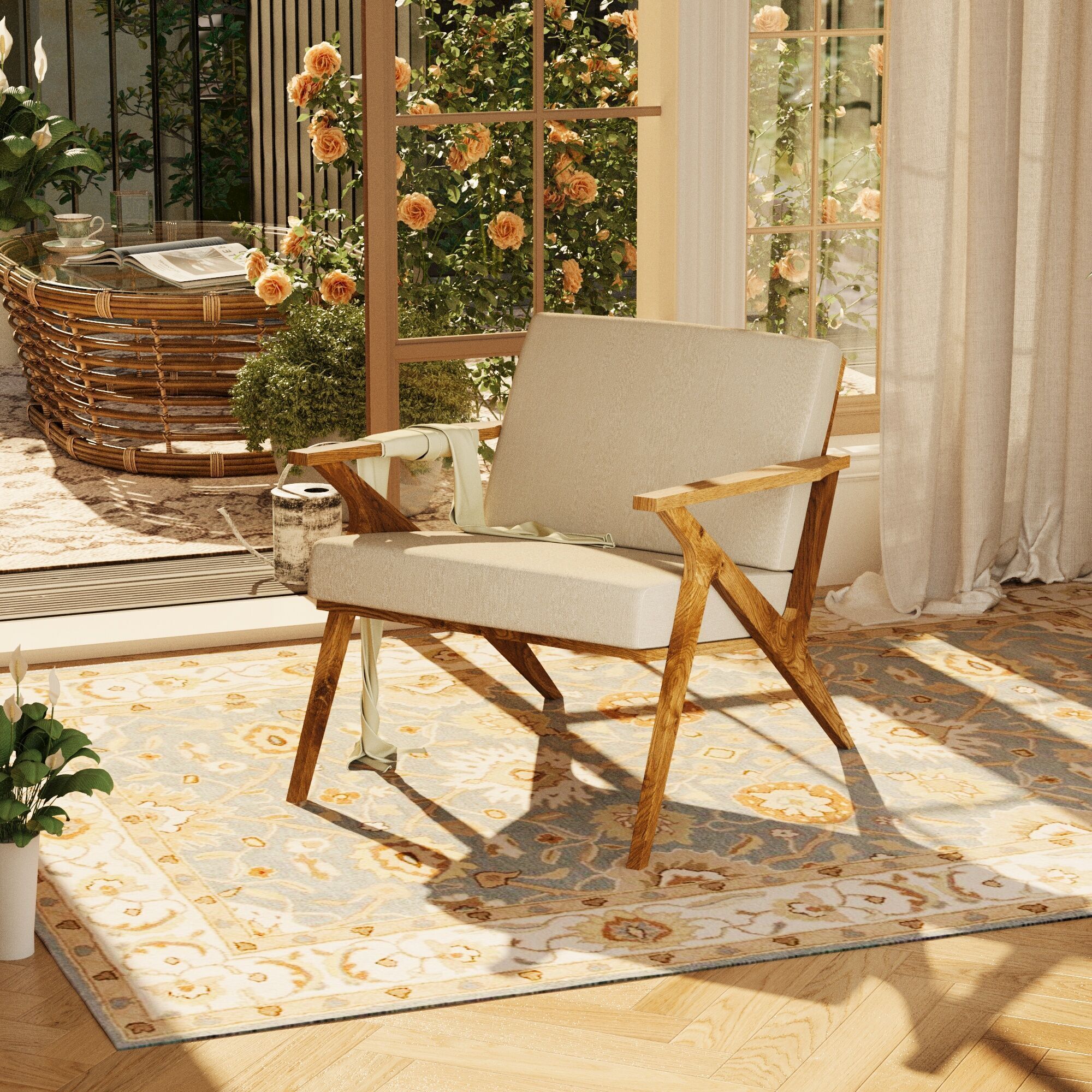 balcony scene 3D model_5