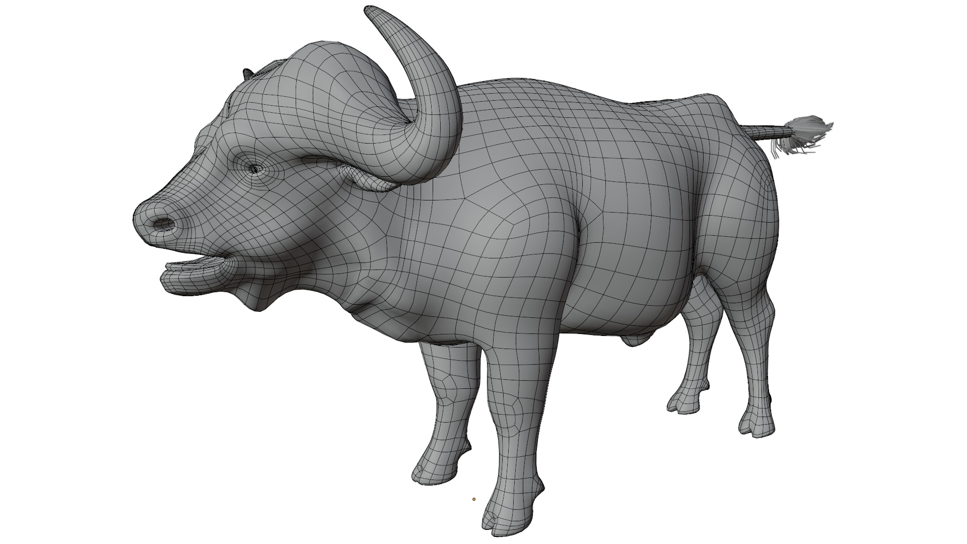 African Buffalo 3D model_9