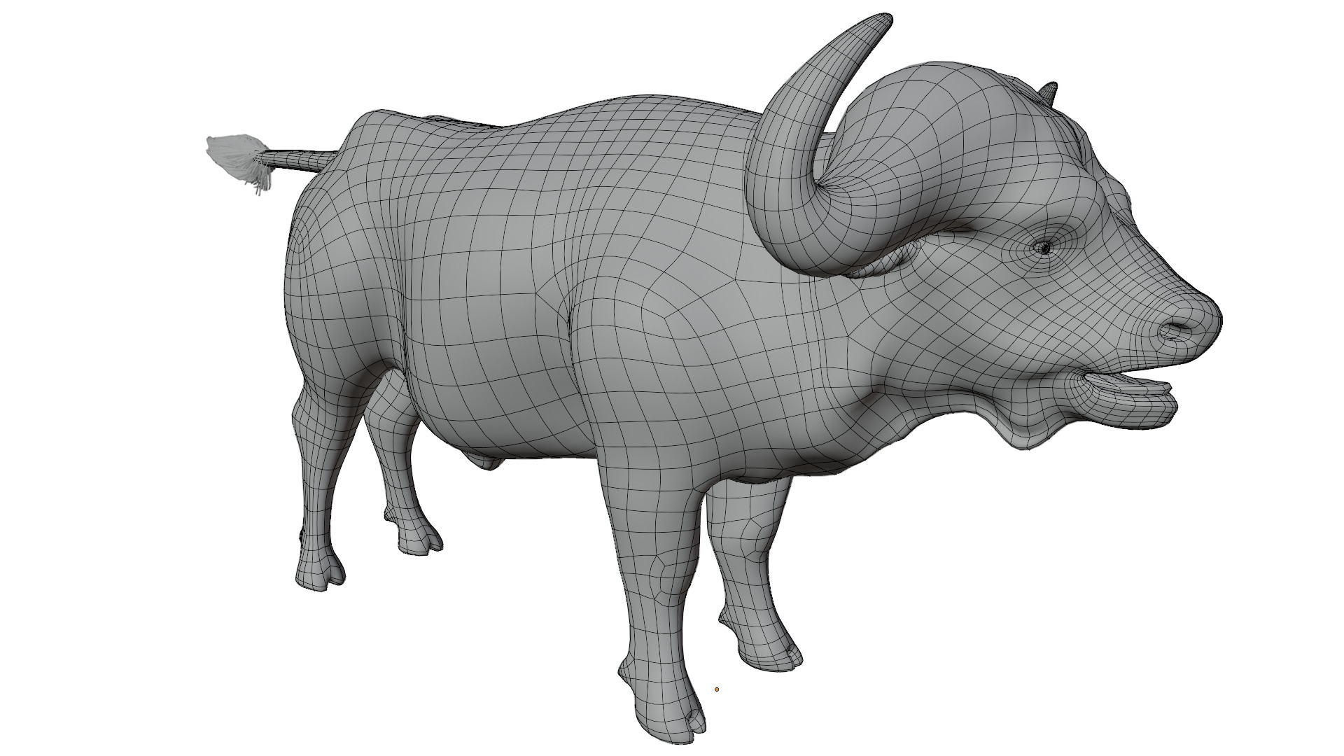 African Buffalo 3D model_15