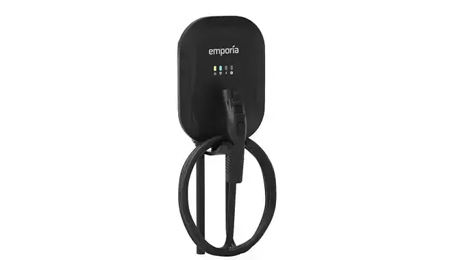 Emporia Smart Home Wall Mount EV Charger 3D model