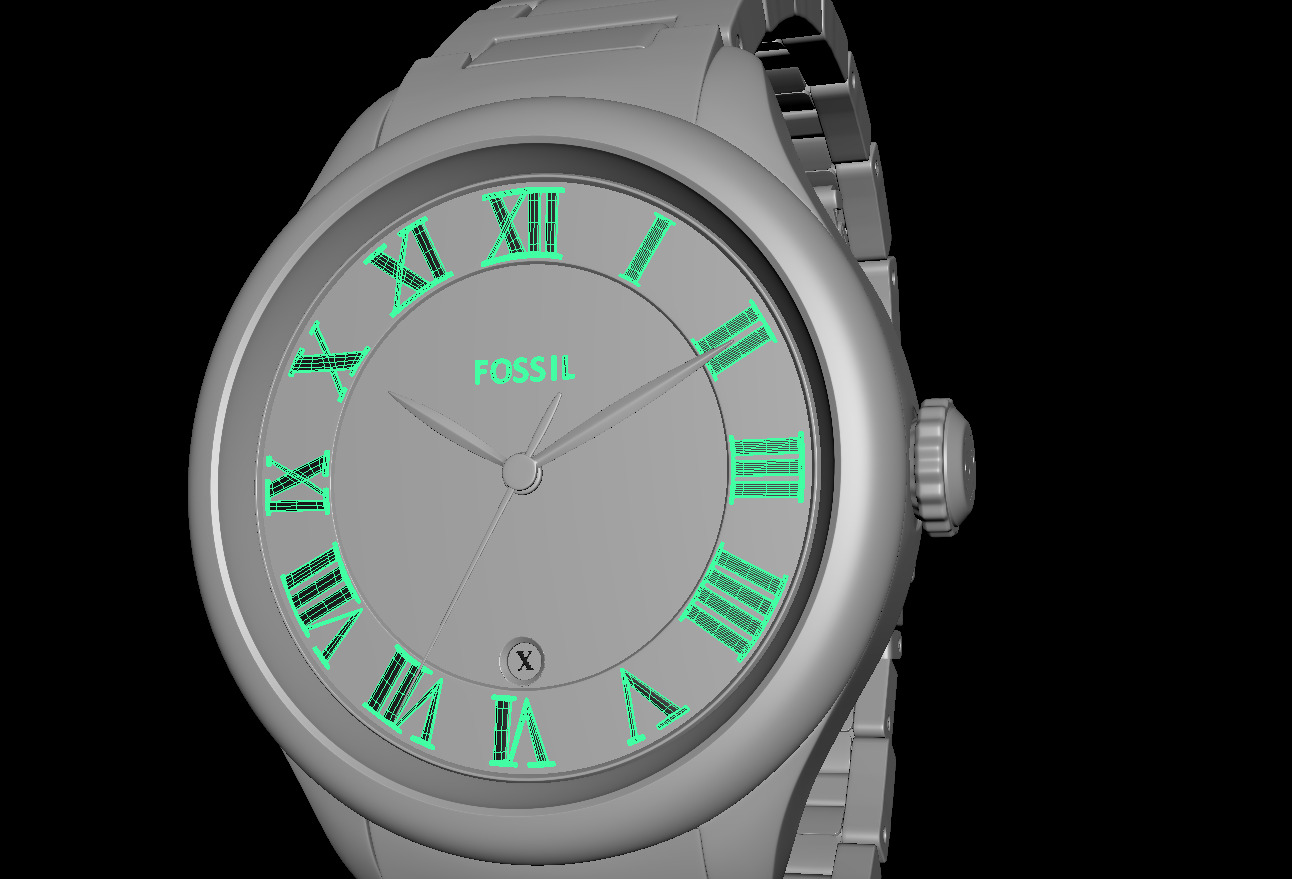 Watch 3D model_4