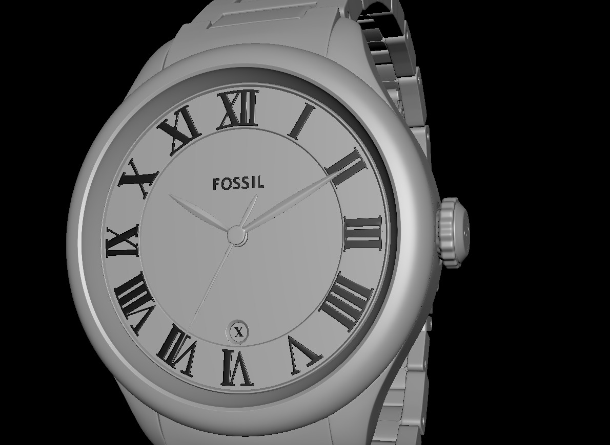 Watch 3D model_3