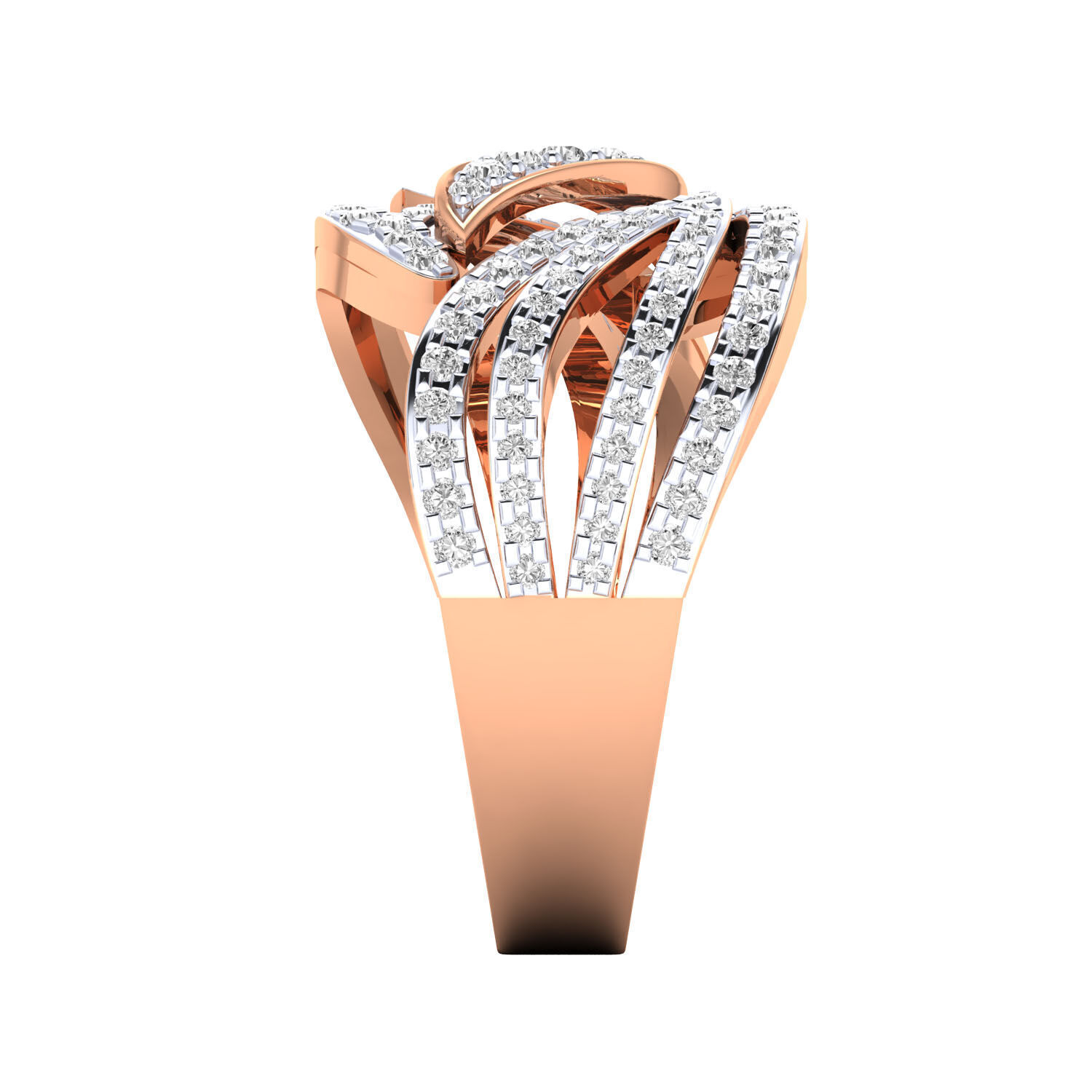 Women Ring Render 3dm STL MTL SLC JCD OBJ FBX Details 3D print model_4