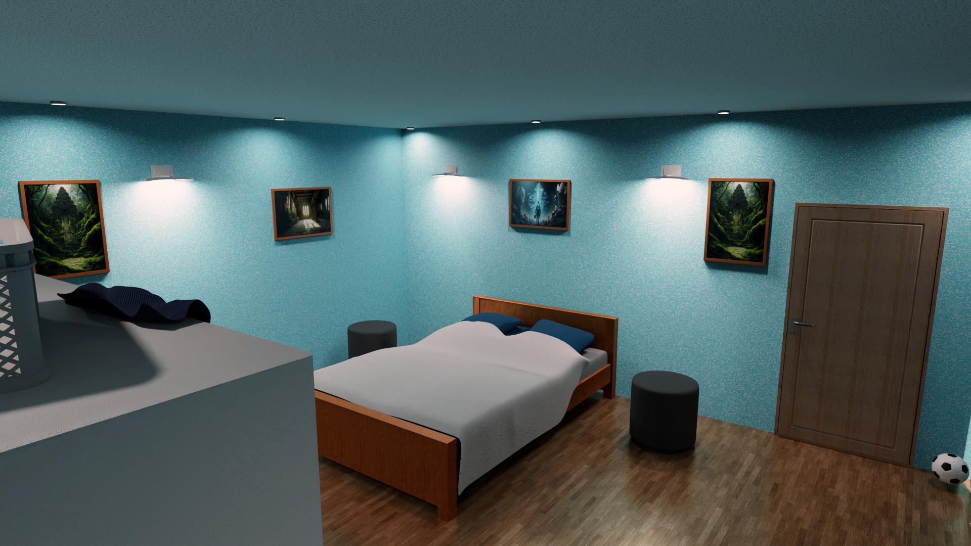 Interior 3D model_2