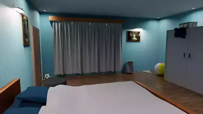 Interior 3D model