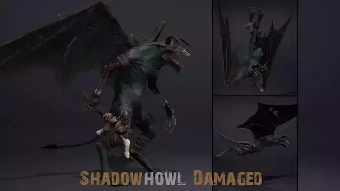 Shadowhowl Damaged