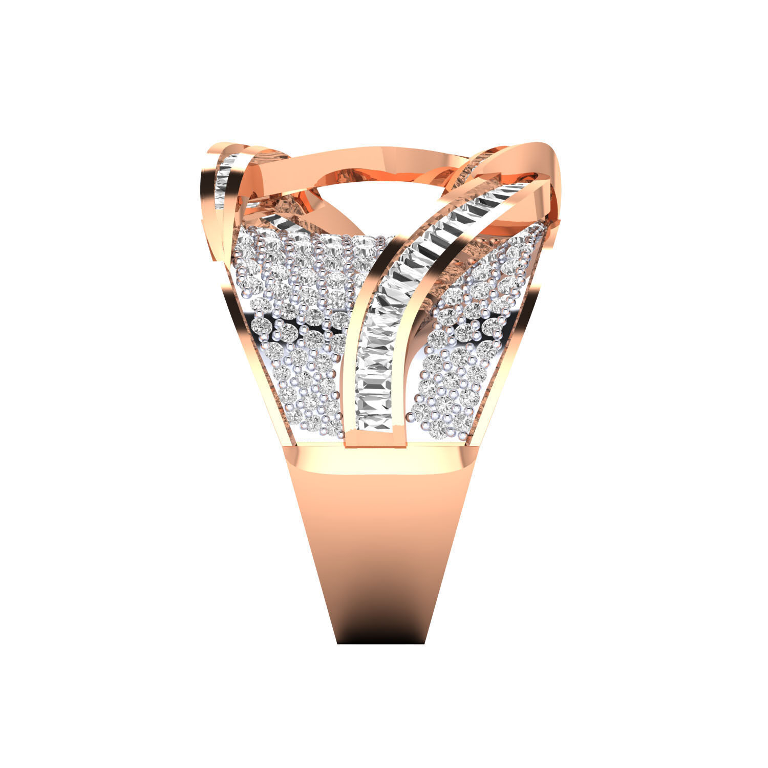 Women Ring Render 3dm STL MTL SLC JCD OBJ FBX Details 3D print model_6