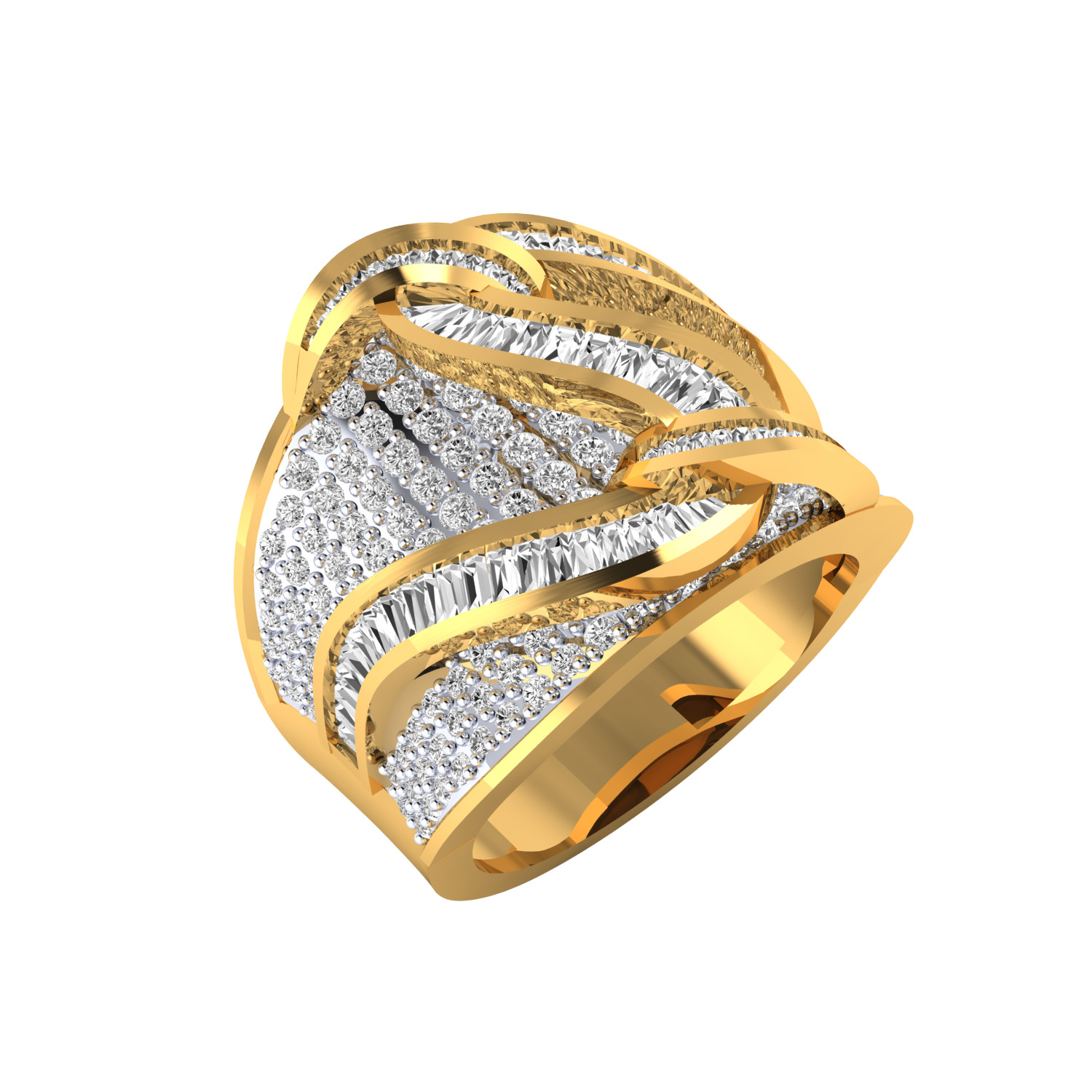 Women Ring Render 3dm STL MTL SLC JCD OBJ FBX Details 3D print model_17