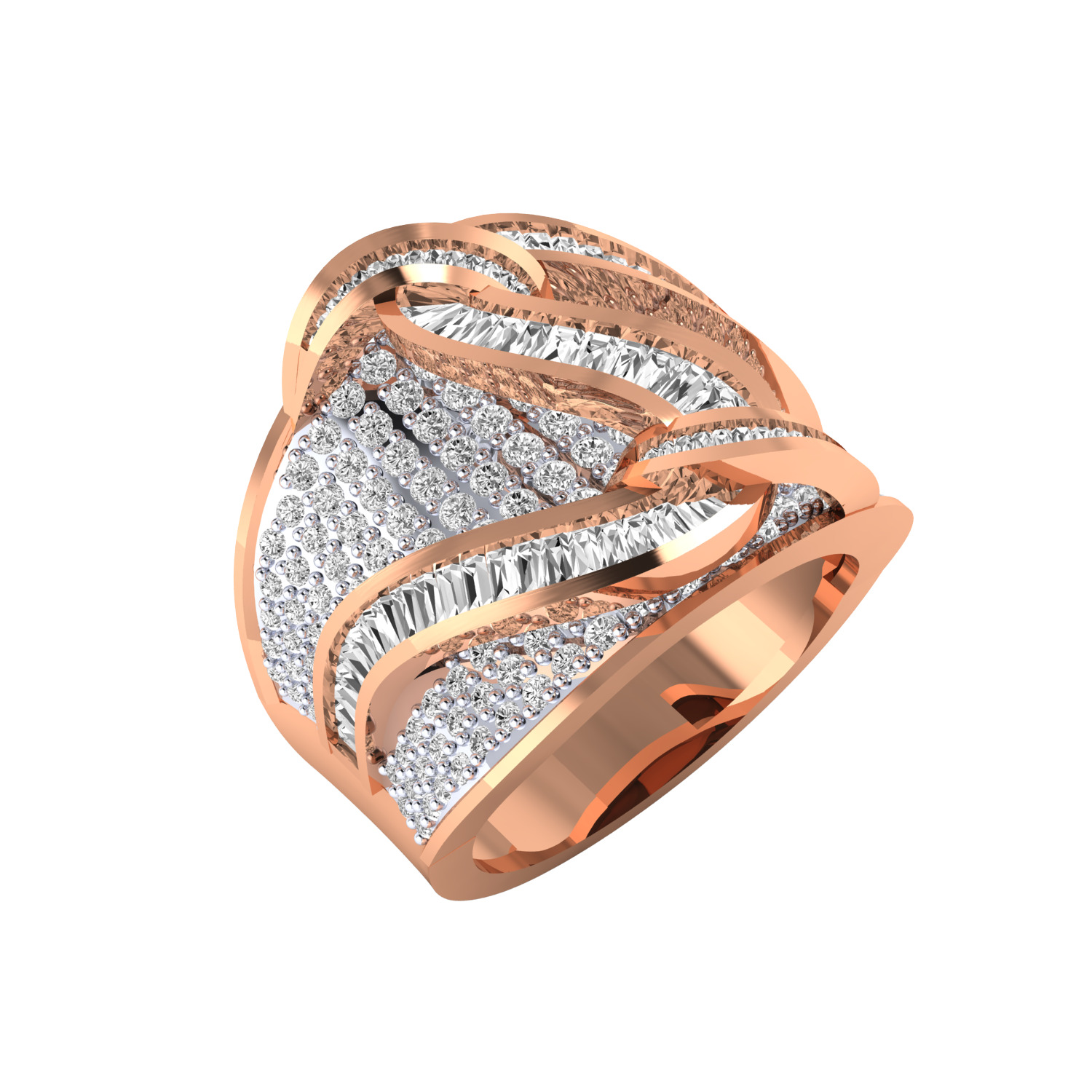 Women Ring Render 3dm STL MTL SLC JCD OBJ FBX Details 3D print model_5