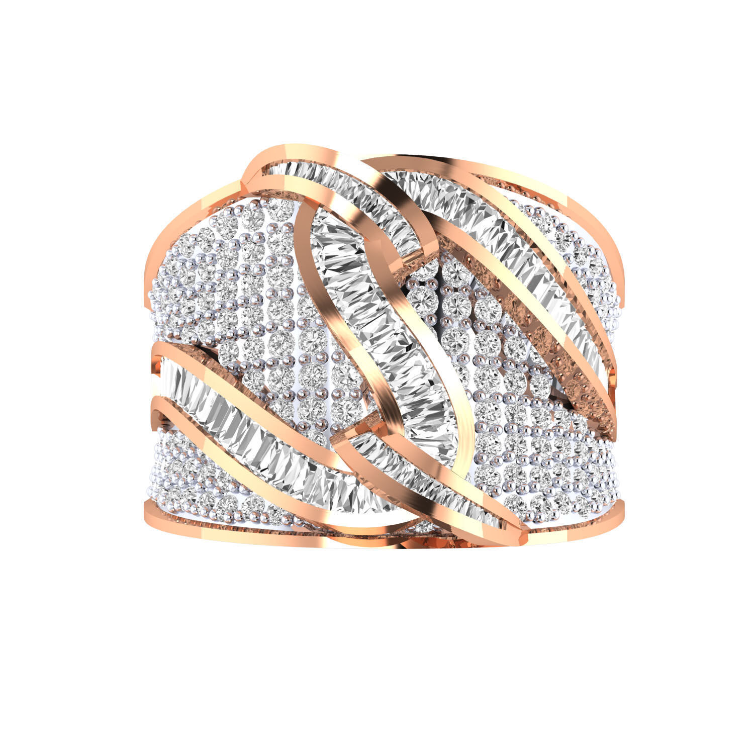 Women Ring Render 3dm STL MTL SLC JCD OBJ FBX Details 3D print model_8