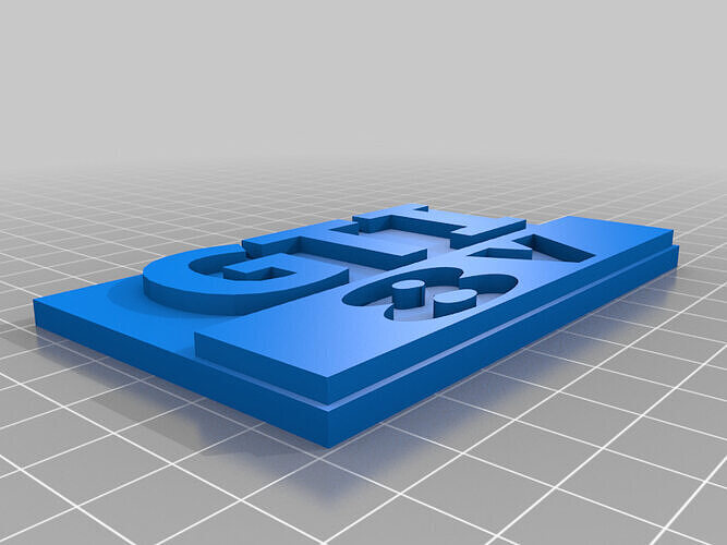 VW GTI 8V  and motorsport emblem badge 3D print model
