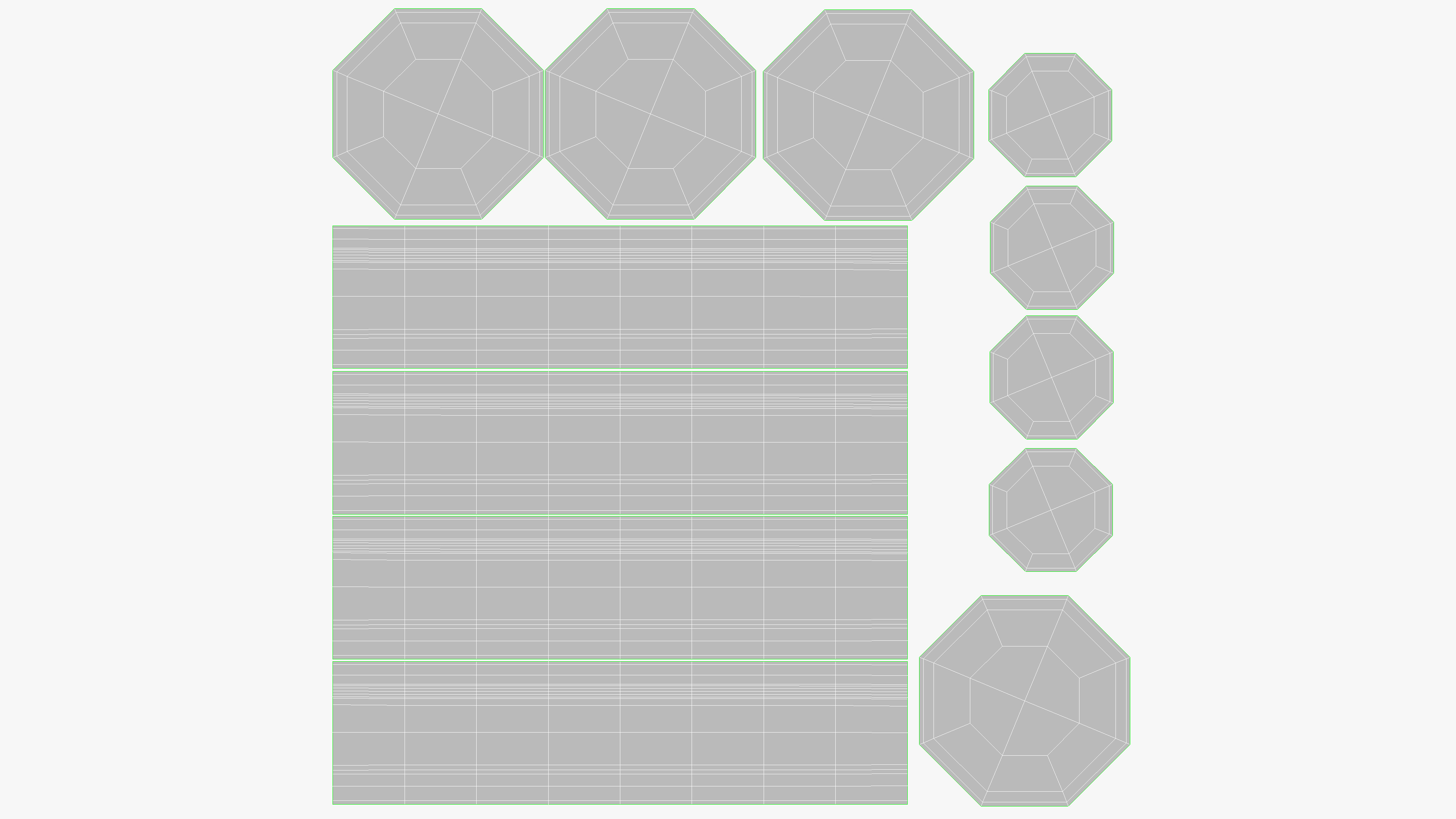 Corner single bed 3D model_12