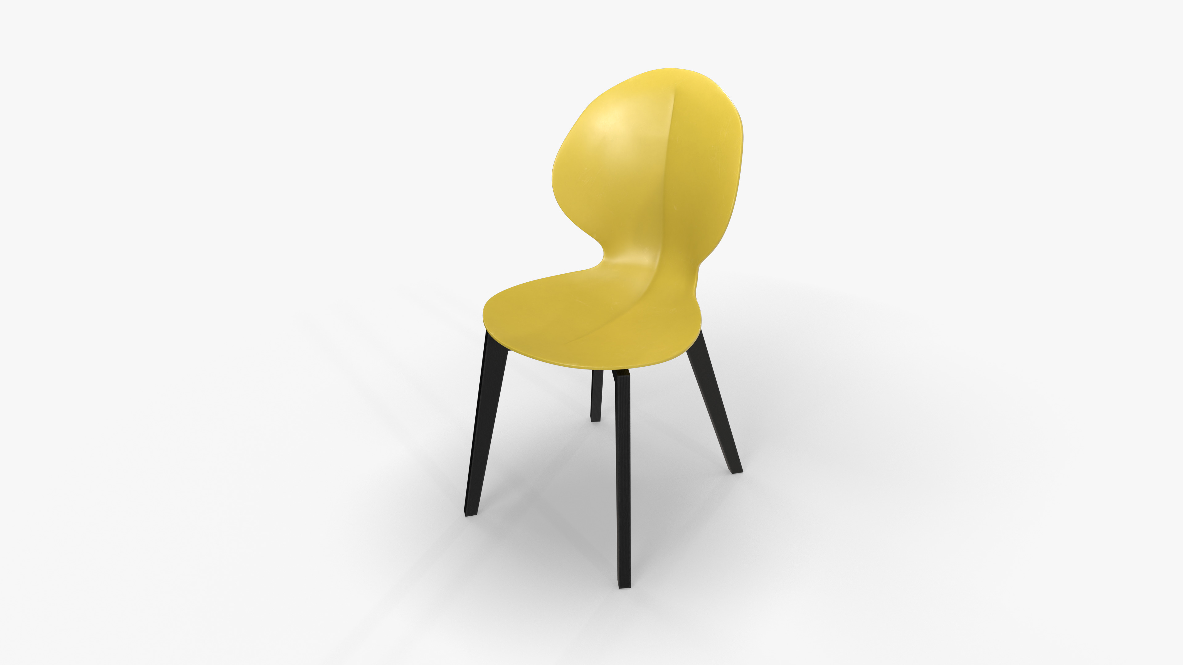 Chair Basil Low-poly 3D model_3