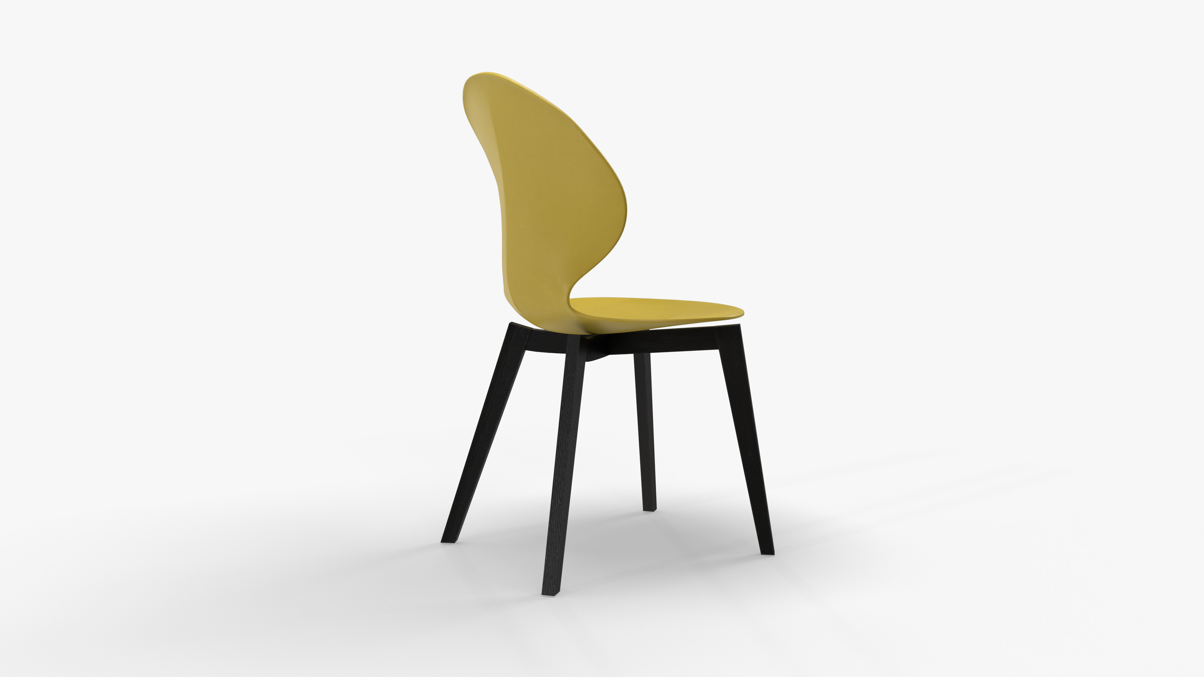 Chair Basil Low-poly 3D model_4