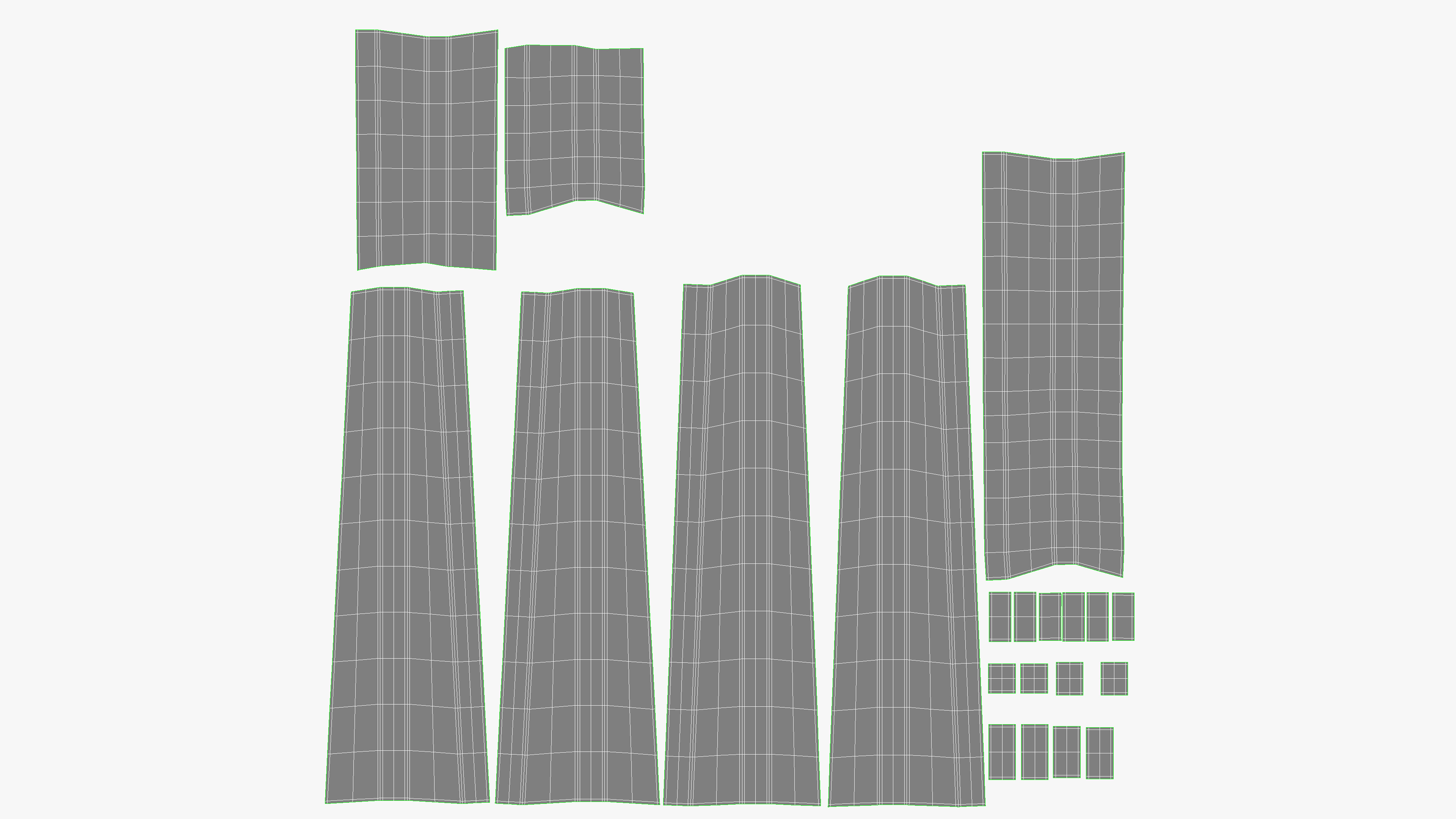 Chair Basil Low-poly 3D model_8