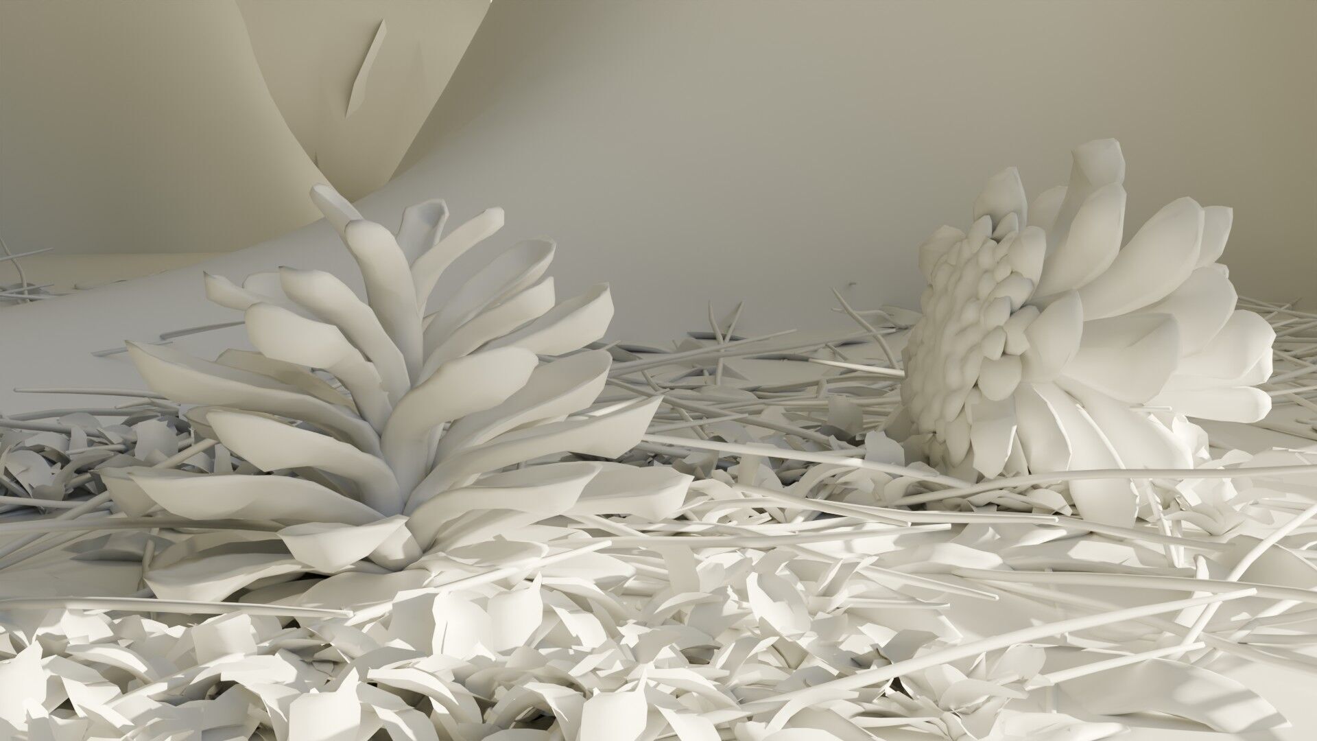 Pine Cone 3D model_20