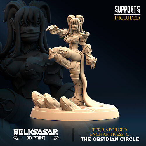 Terraforged Enchantress C 3D print model