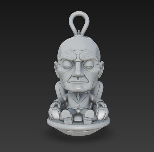 Cute Heroes Characters Keychain Collection Set of 6 3D print model_97