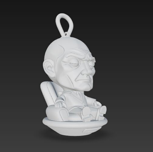 Cute Heroes Characters Keychain Collection Set of 6 3D print model_63