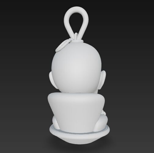 Cute Heroes Characters Keychain Collection Set of 6 3D print model_56