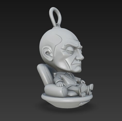 Cute Heroes Characters Keychain Collection Set of 6 3D print model_81