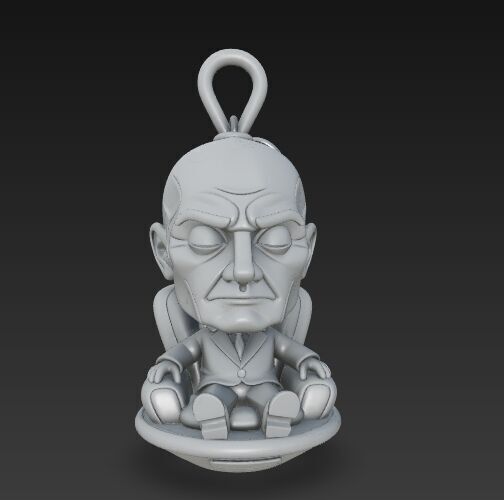 Cute Heroes Characters Keychain Collection Set of 6 3D print model_57