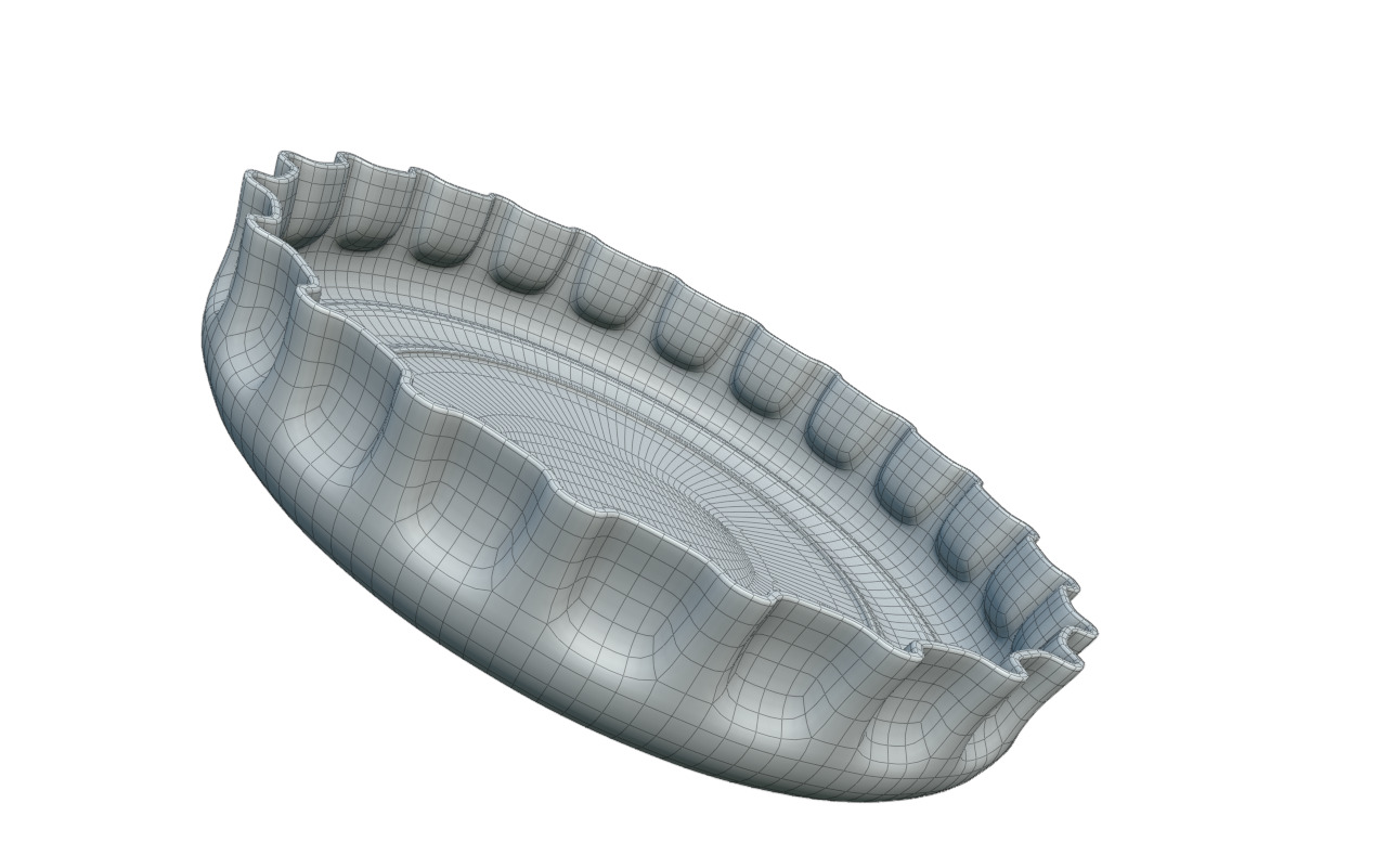  Metal Bottle Cap 3D model_8