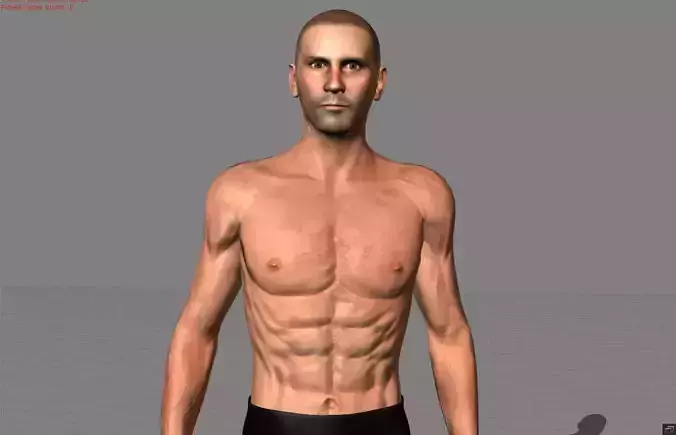 Realistic Victor PUBG Super Model HD 3D model