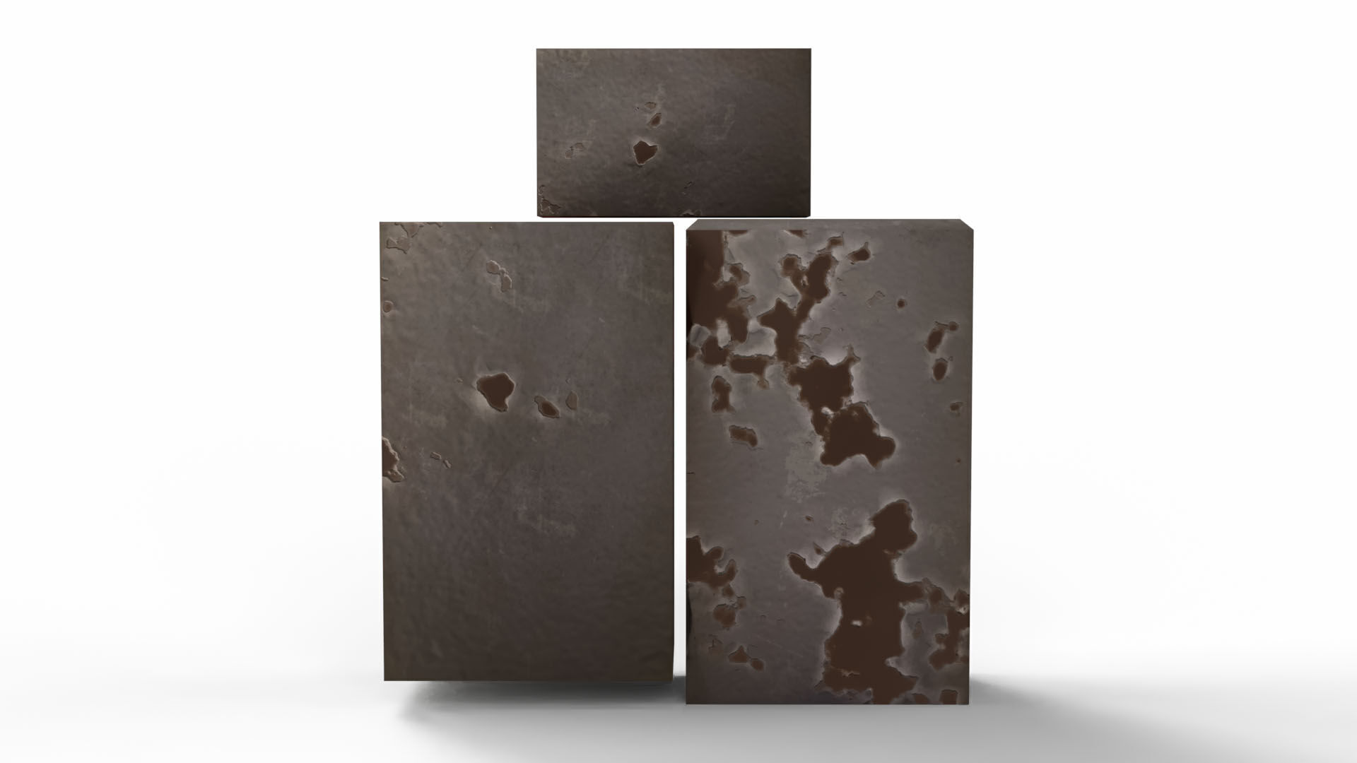 Electric Boxes Low-poly 3D model_3