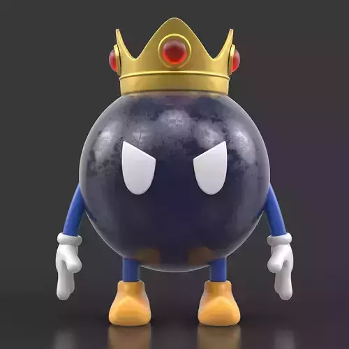 Bomb Vinyl Mascot Character 