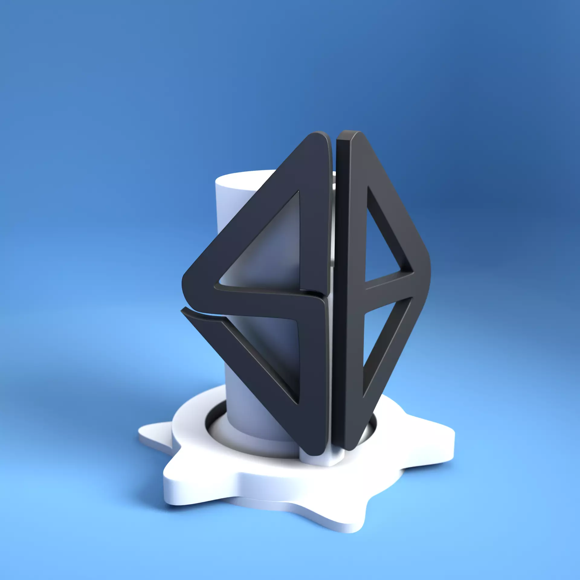 SB19 Light stand holder  3D print model_0