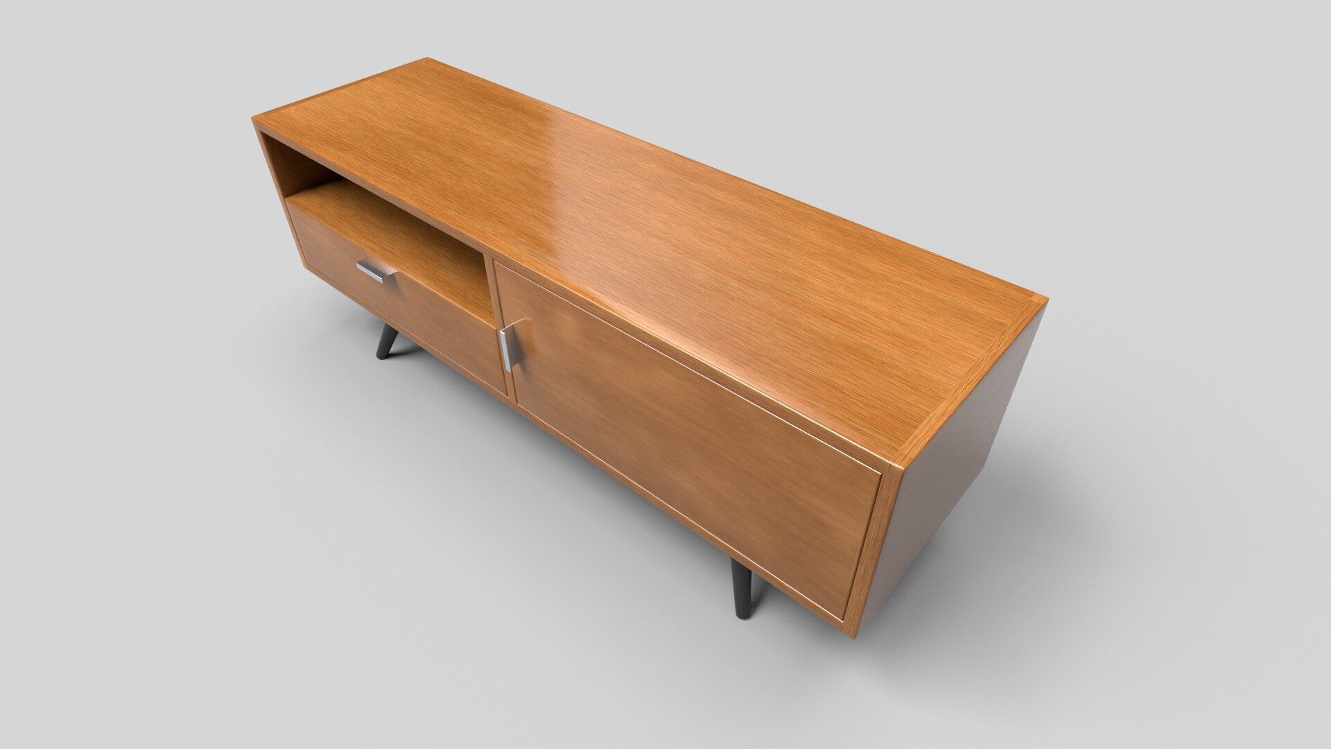 TV Rack CG18 3D model_4