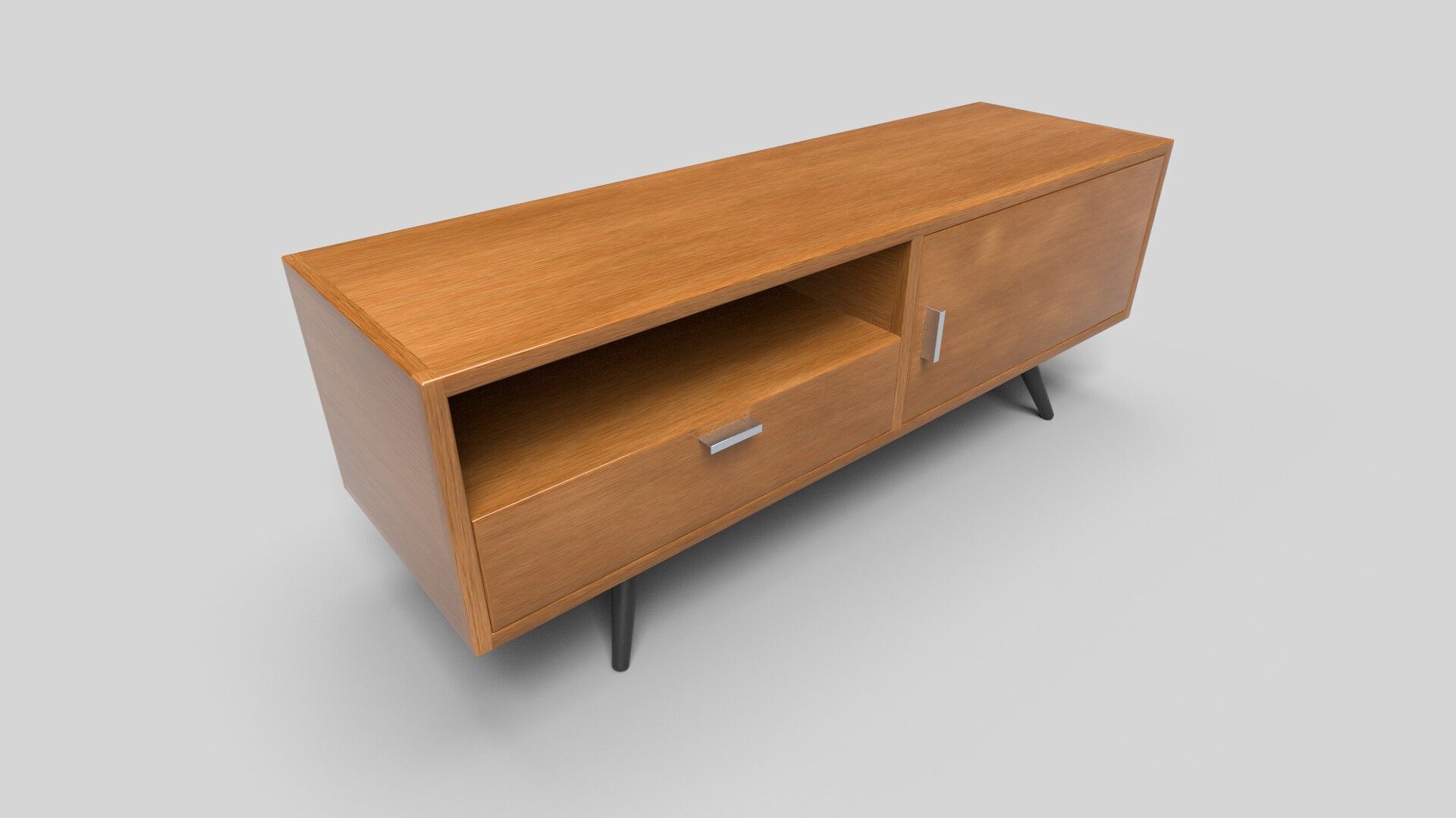 TV Rack CG18 3D model_3