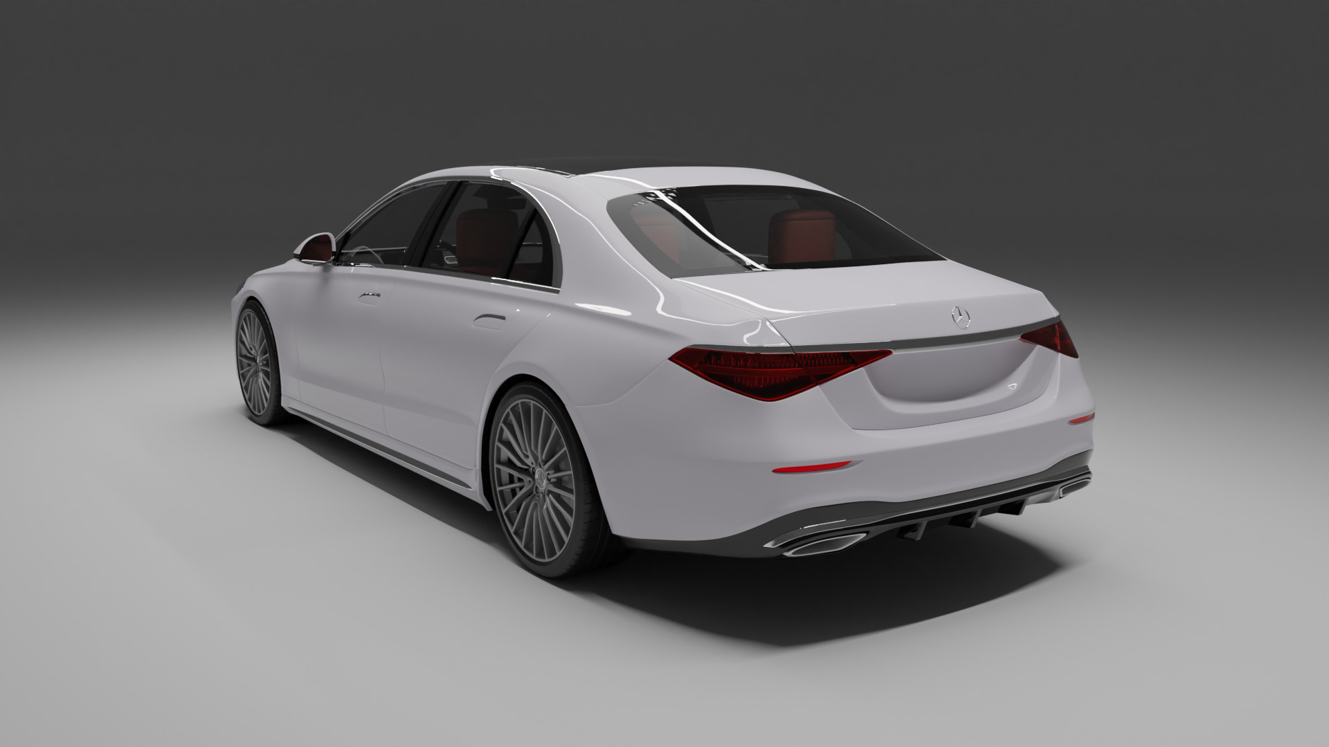 MERCEDES BENZ S CLASS 2021 3D model_3
