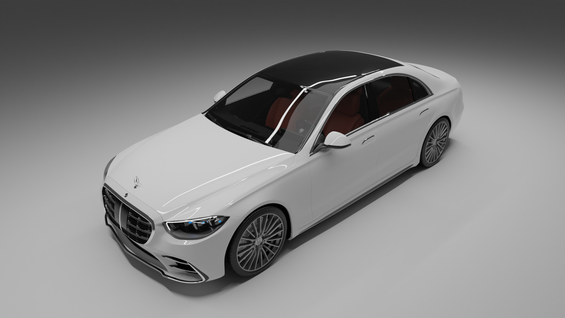 MERCEDES BENZ S CLASS 2021 3D model_1