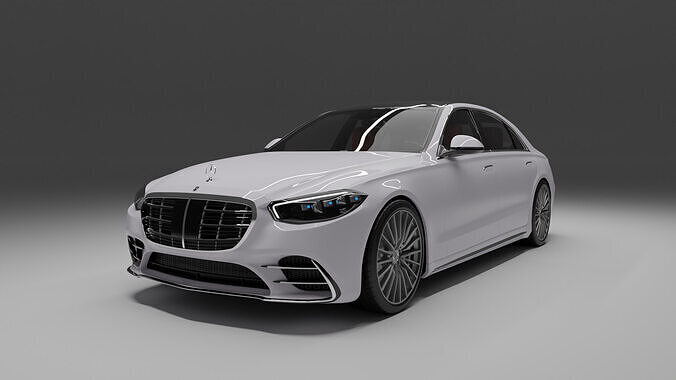 MERCEDES BENZ S CLASS 2021 3D model