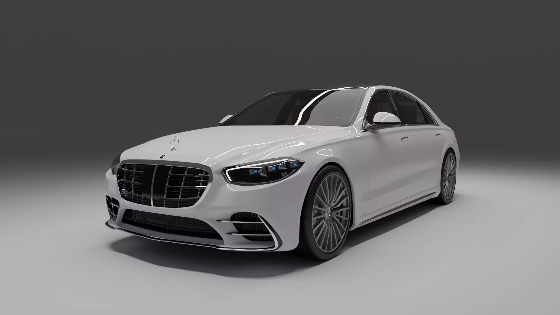 MERCEDES BENZ S CLASS 2021 3D model_0