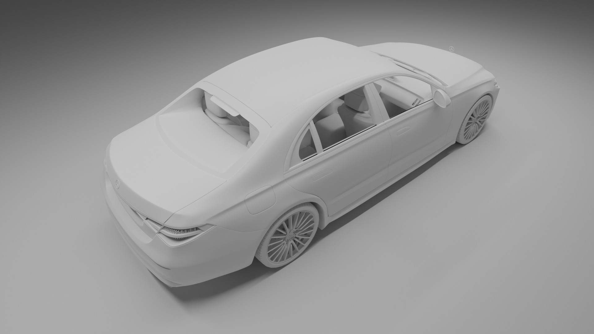 MERCEDES BENZ S CLASS 2021 3D model_11