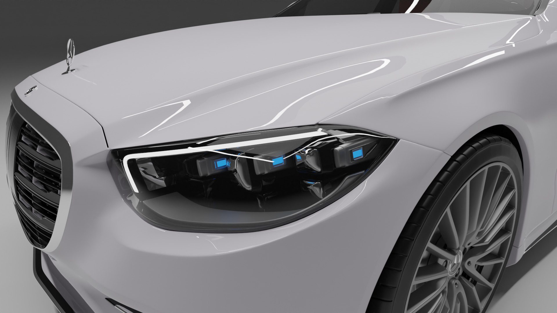 MERCEDES BENZ S CLASS 2021 3D model_6