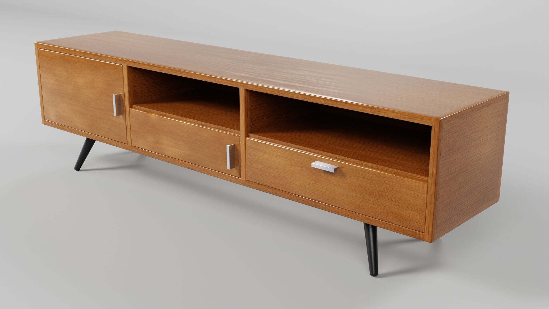 TV Rack CG19 3D model_6
