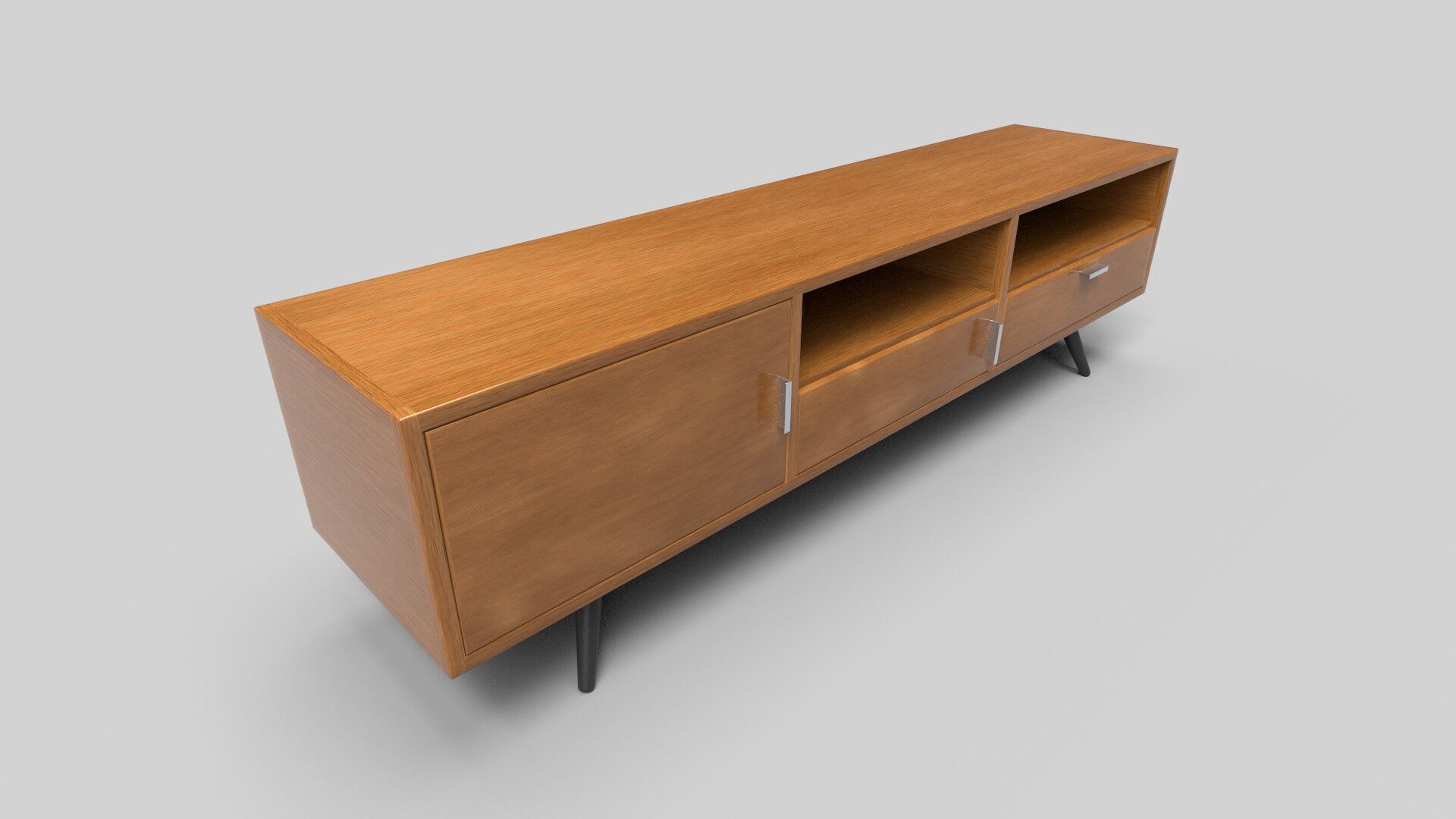 TV Rack CG19 3D model_3
