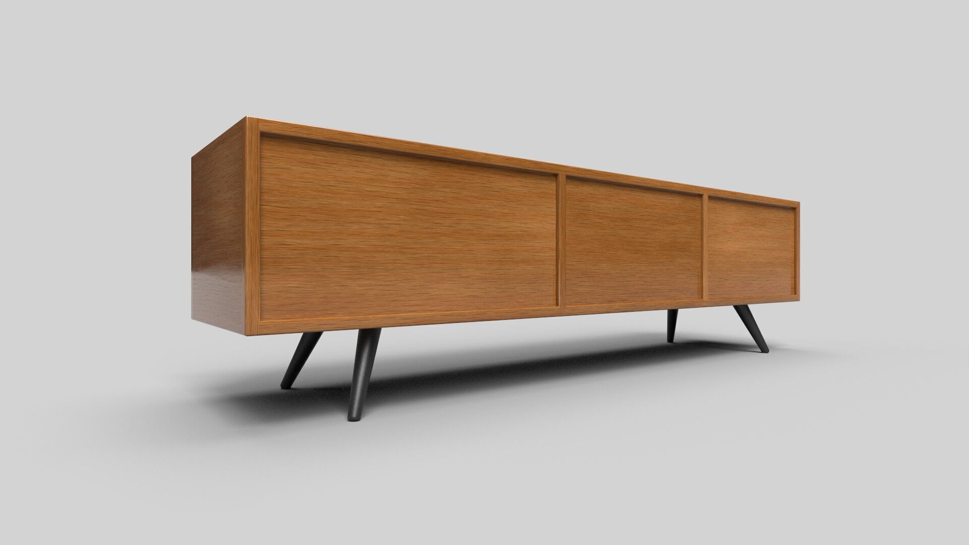 TV Rack CG19 3D model_2