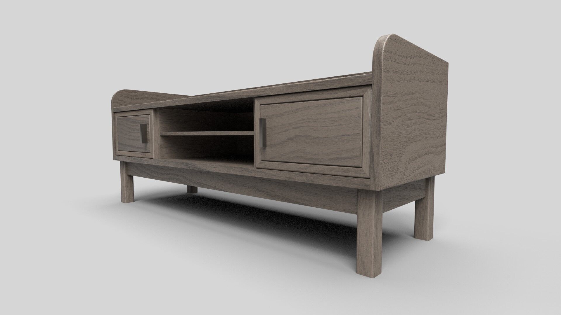 TV Rack CG20 3D model_1
