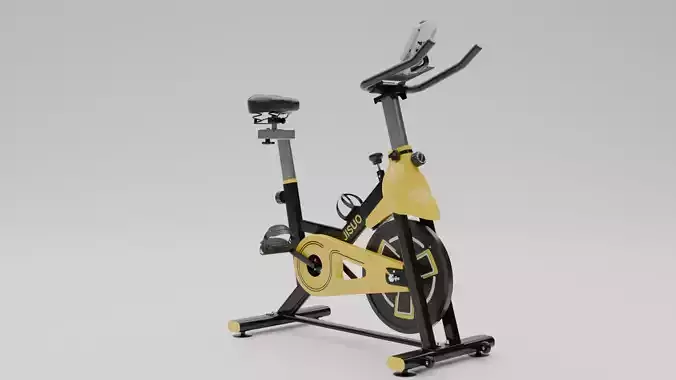 Gym Equipment Low-poly 3D model